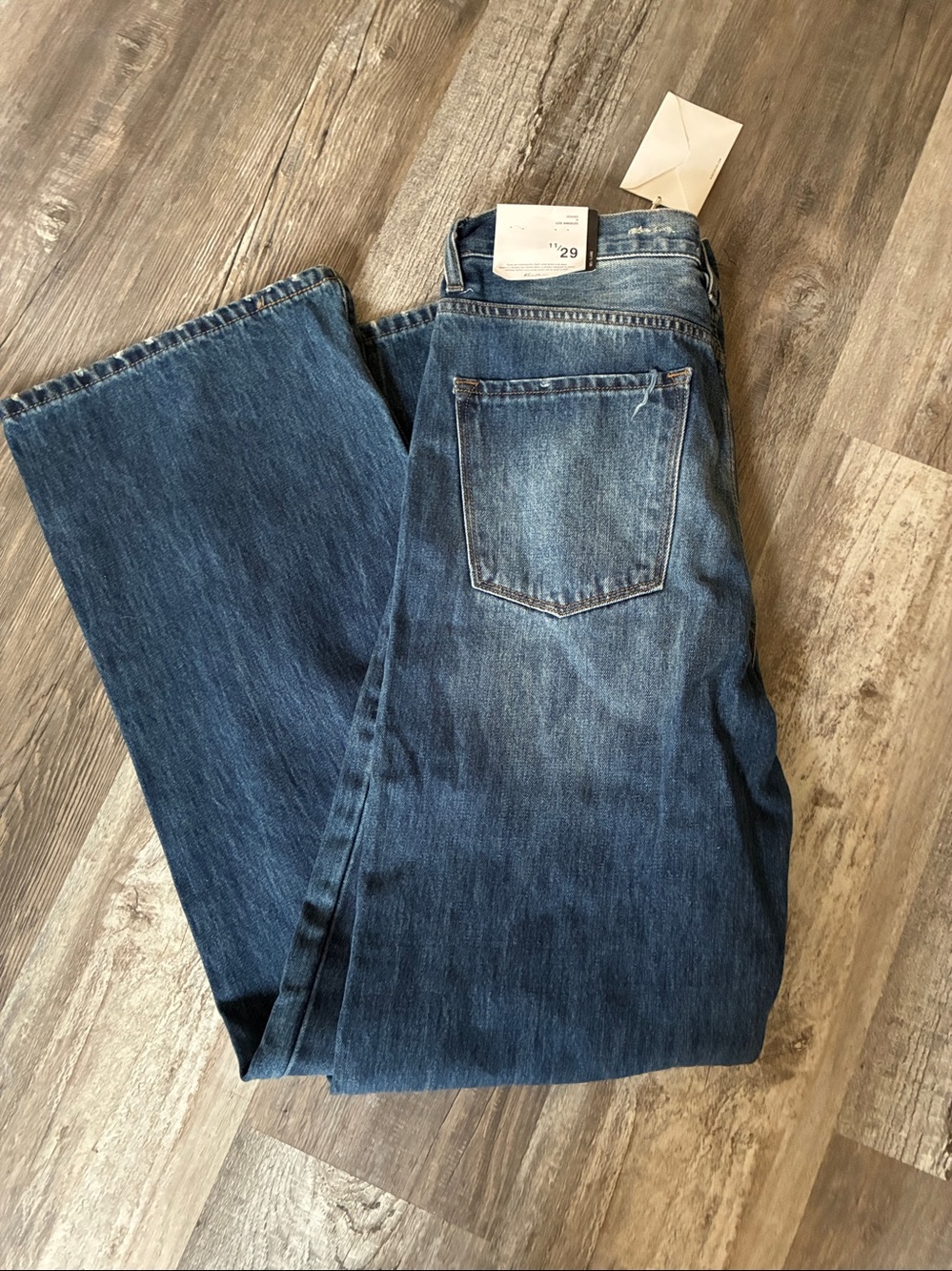 KanCan Distressed Straight Leg Blue Jeans - Picture 5 of 5
